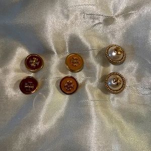 Used , like new Tory Burch earrings .